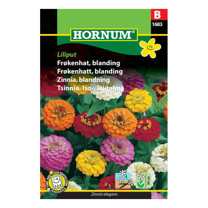 Frøkenhat frø - blanding - Liliput