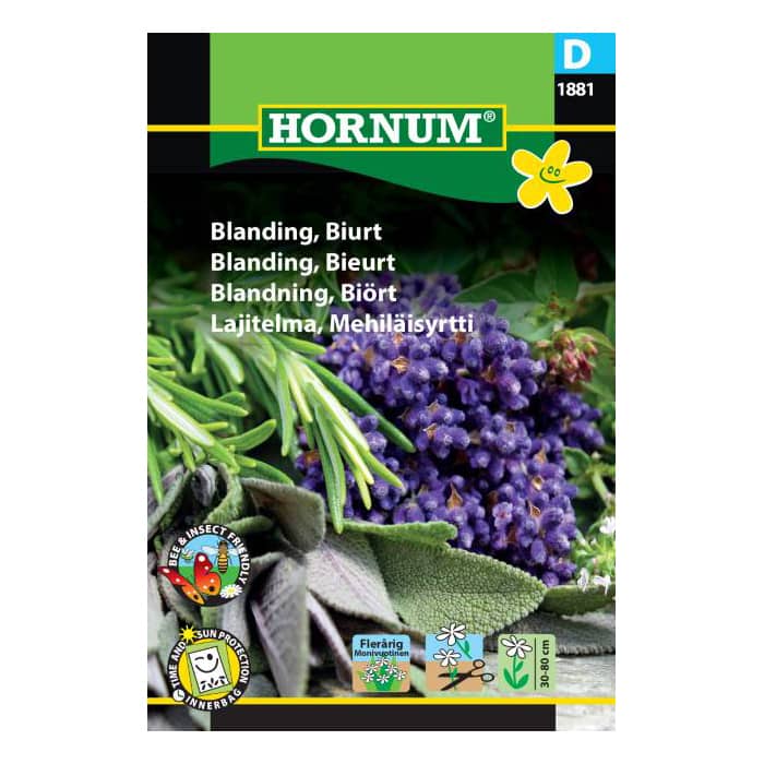 Blomsterblanding frø - Biurt