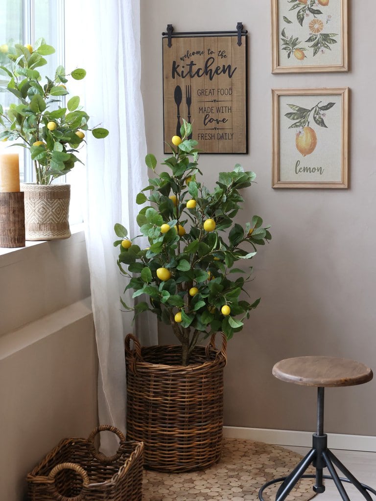 Fleur Citrontræ - Kunstig plante