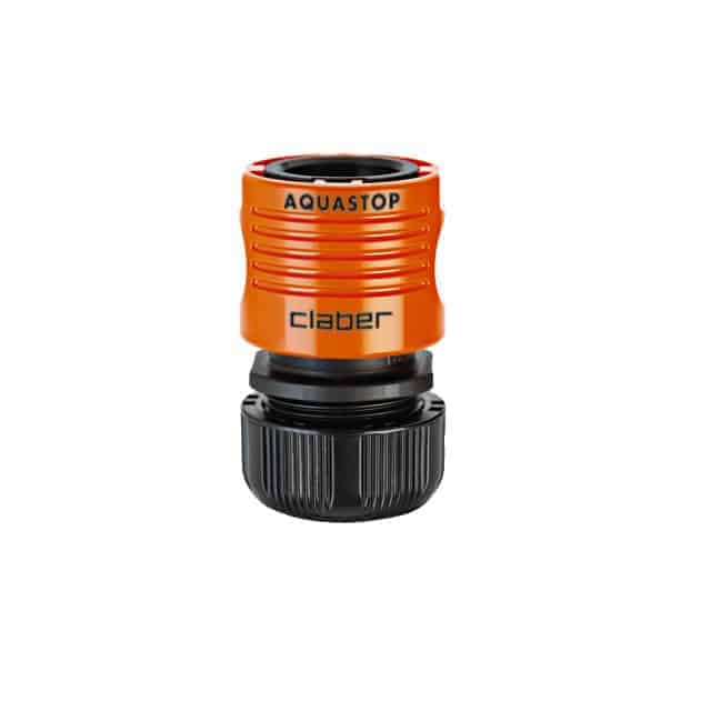 1/2" Slangekobling m. aquastop