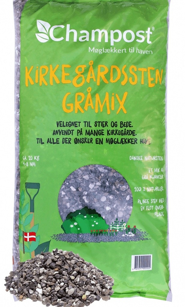 Champost Kirkegårdssten Gråmix 20Kg