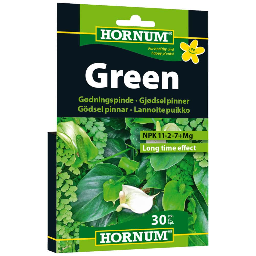 Gødningspinde - Grønne Planter
