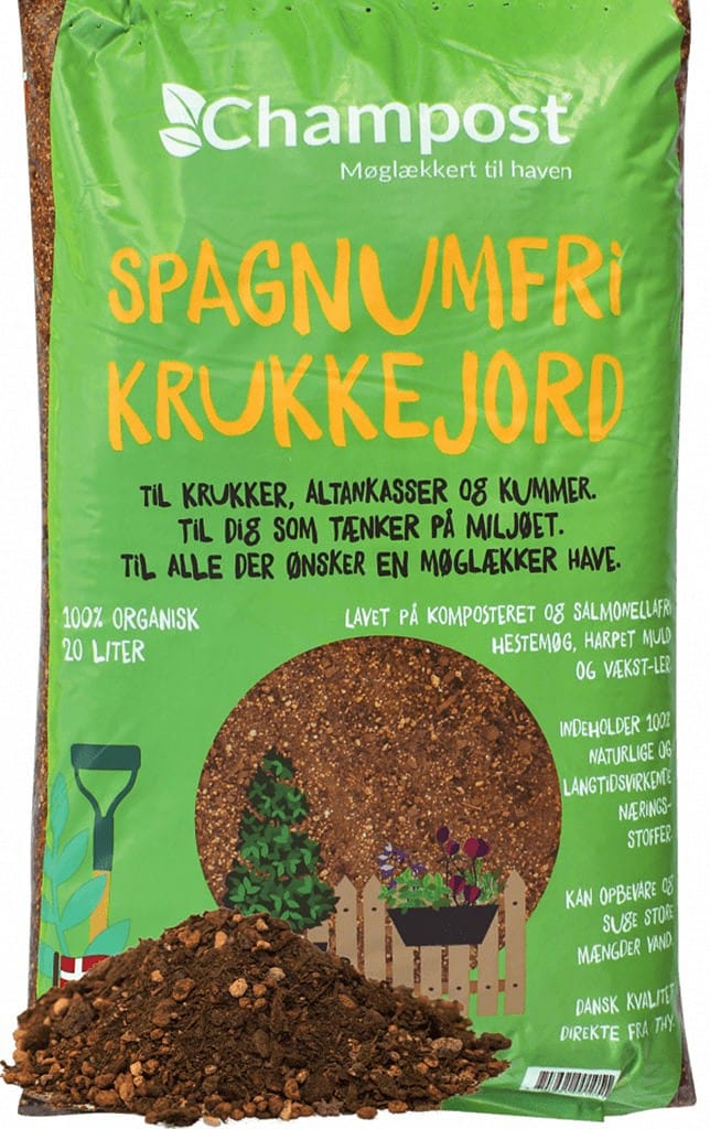 Champost Spagnumfri Krukkejord 20L