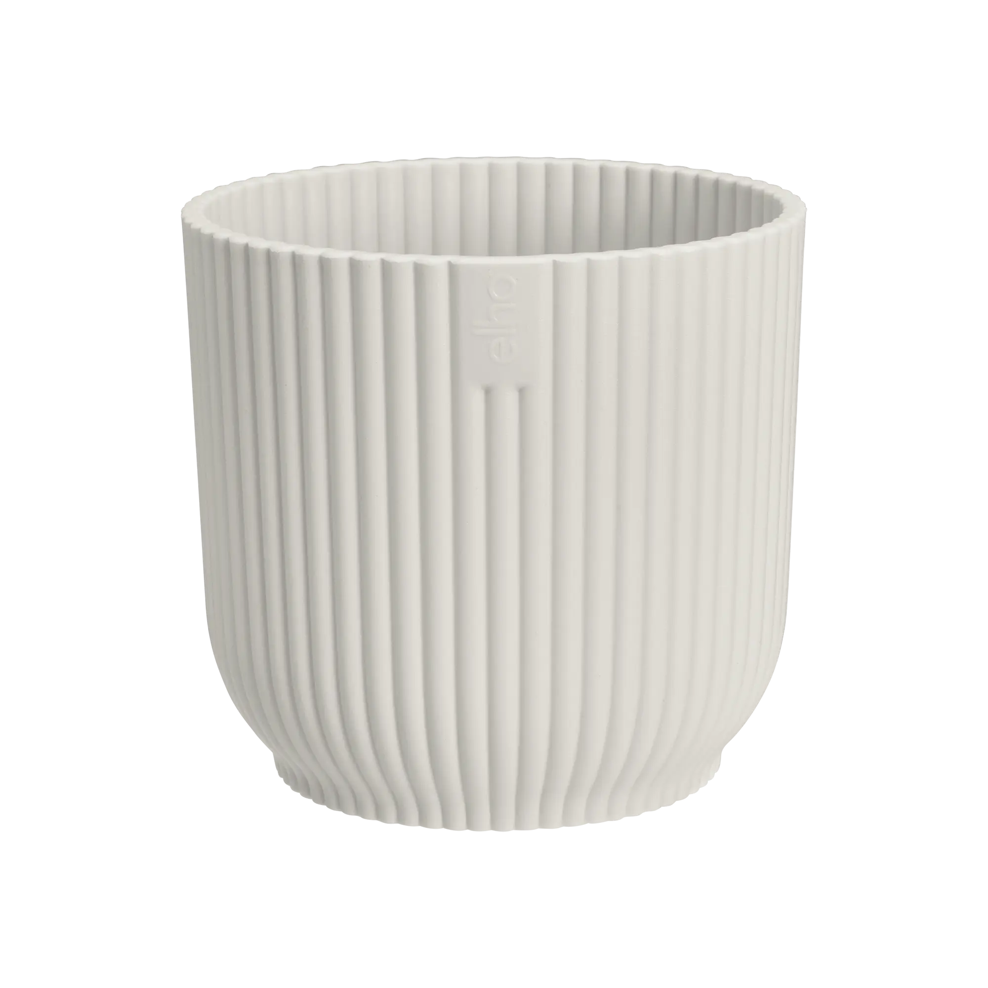 Vibes Fold mini potteskjuler - Hvid - Ø 7cm