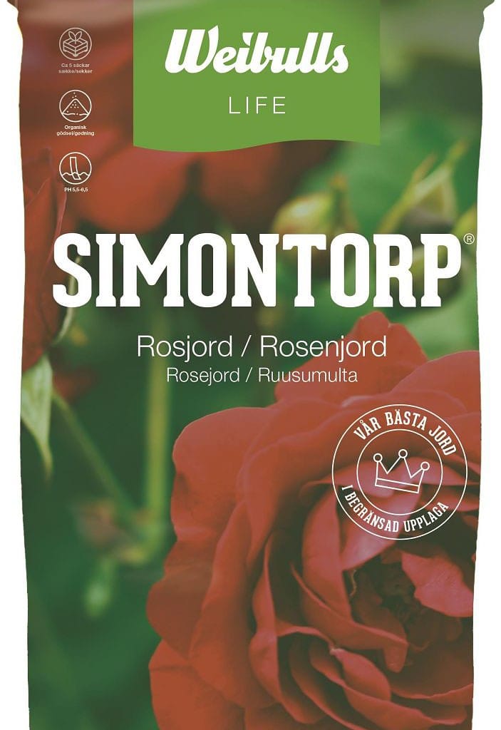 Weibulls Simontorp rosenjord 40L